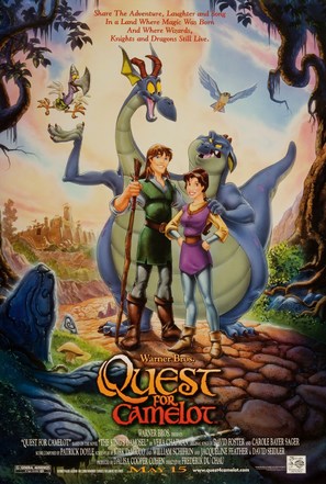 Quest for Camelot - Advance movie poster (thumbnail)