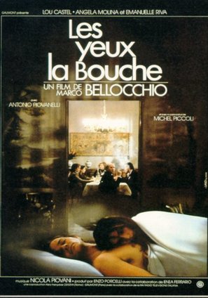 Gli occhi, la bocca - French Movie Poster (thumbnail)