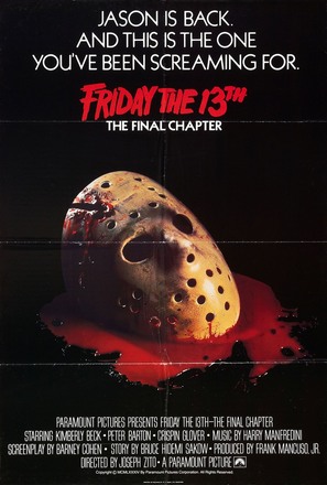 Friday the 13th: The Final Chapter - British Movie Poster (thumbnail)