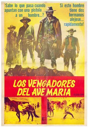 I vendicatori dell&#039;Ave Maria - Spanish Movie Poster (thumbnail)