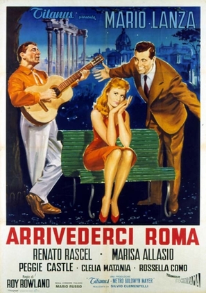 Arrivederci Roma - Italian Movie Poster (thumbnail)