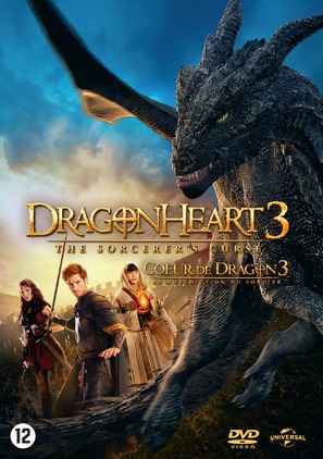 Dragonheart 3: The Sorcerer&#039;s Curse - Dutch DVD movie cover (thumbnail)