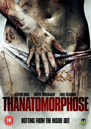 Thanatomorphose - British DVD movie cover (thumbnail)