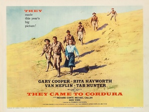 They Came to Cordura - Movie Poster (thumbnail)