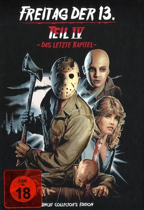 Friday the 13th: The Final Chapter - German Blu-Ray movie cover (thumbnail)