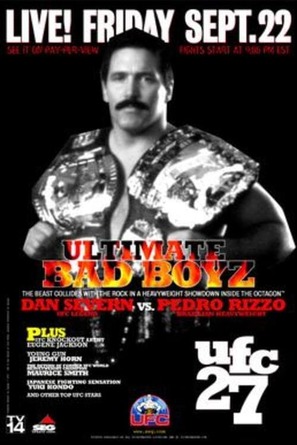 UFC 27: Ultimate Bad Boyz - Movie Poster (thumbnail)