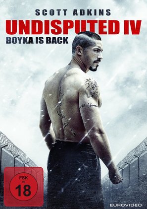 Boyka: Undisputed IV - German Movie Cover (thumbnail)