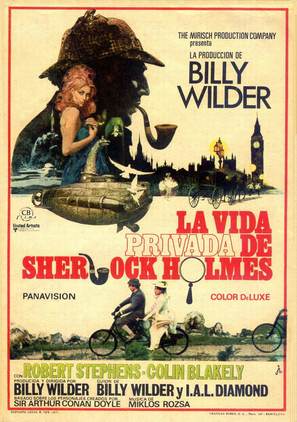 The Private Life of Sherlock Holmes - Spanish Movie Poster (thumbnail)
