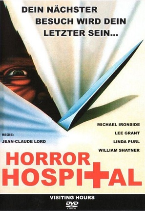 Visiting Hours - German DVD movie cover (thumbnail)