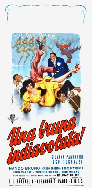Una bruna indiavolata! - Italian Movie Poster (thumbnail)