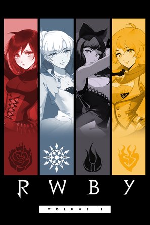 &quot;Rwby&quot; - DVD movie cover (thumbnail)