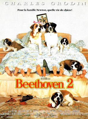 Beethoven&#039;s 2nd - French Movie Poster (thumbnail)