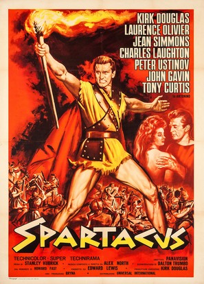 Spartacus - Italian Movie Poster (thumbnail)