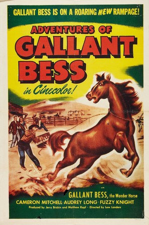 Adventures of Gallant Bess - Movie Poster (thumbnail)