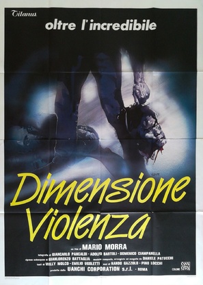 Dimensione violenza - Italian Movie Poster (thumbnail)