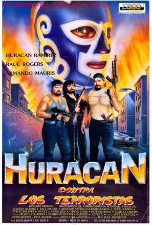 Hurac&aacute;n Ram&iacute;rez contra los terroristas - Mexican Movie Poster (thumbnail)
