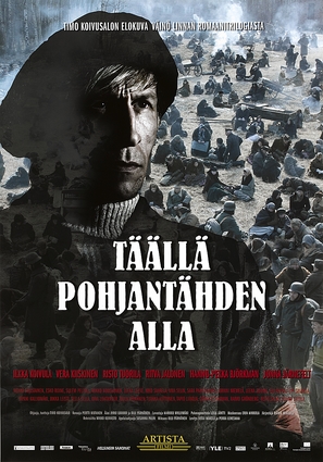 T&auml;&auml;ll&auml; Pohjant&auml;hden alla - Finnish Movie Poster (thumbnail)