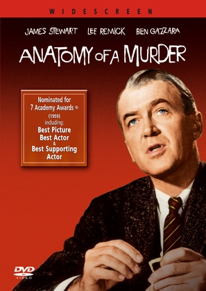 Anatomy of a Murder - DVD movie cover (thumbnail)