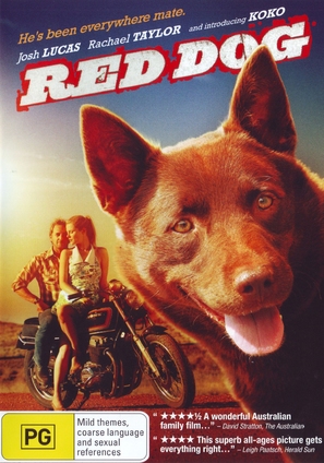 Red Dog - Australian DVD movie cover (thumbnail)