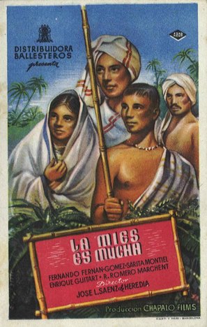 Mies es mucha, La - Spanish Movie Poster (thumbnail)