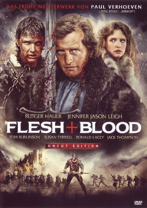 Flesh And Blood - German DVD movie cover (thumbnail)