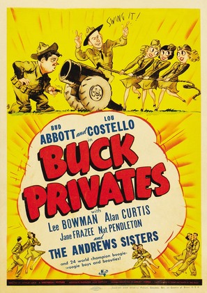 Buck Privates - Movie Poster (thumbnail)