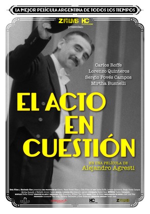 El acto en cuesti&oacute;n - Argentinian Movie Poster (thumbnail)