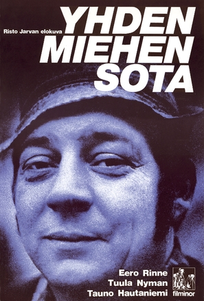 Yhden miehen sota - Finnish Movie Poster (thumbnail)