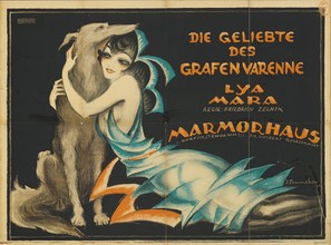 Die Geliebte des Grafen Varenne - German Movie Poster (thumbnail)