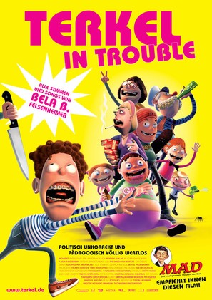 Terkel In Trouble - German Movie Poster (thumbnail)