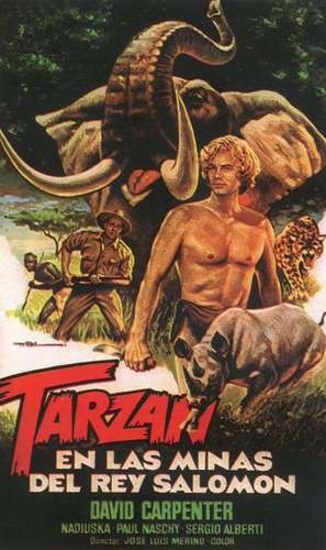 Tarz&aacute;n en las minas del rey Salom&oacute;n - Spanish Movie Cover (thumbnail)
