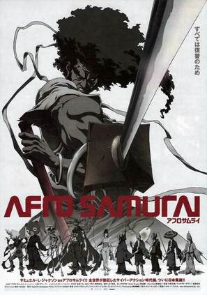 &quot;Afro Samurai&quot; - Japanese Movie Poster (thumbnail)