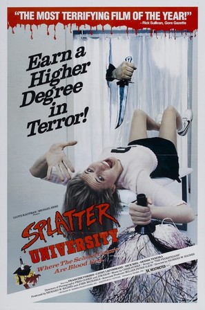 Splatter University - Movie Poster (thumbnail)