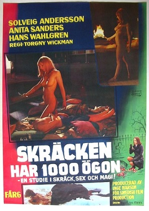Skr&auml;cken har 1000 &ouml;gon - Swedish Movie Poster (thumbnail)