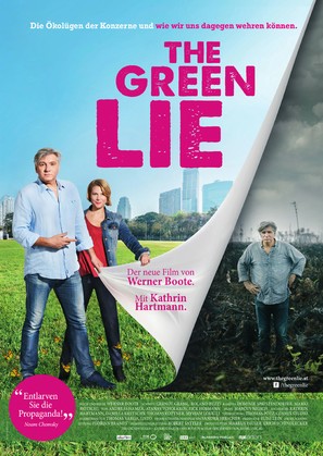 The Green Lie - Austrian Movie Poster (thumbnail)