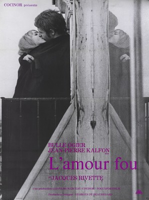 L&#039;amour fou - French Movie Poster (thumbnail)