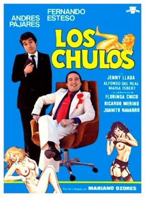 Los chulos - Spanish Movie Poster (thumbnail)