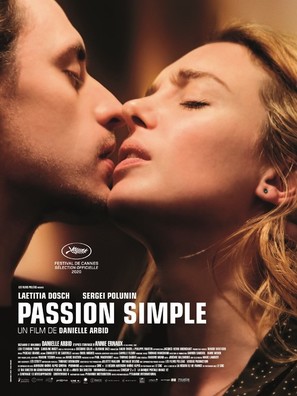Passion simple - French Movie Poster (thumbnail)