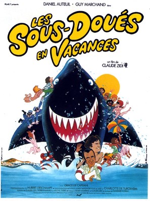 Les sous-dou&eacute;s en vacances - French Movie Poster (thumbnail)