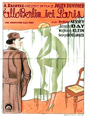 Allo Berlin? Ici Paris! - French Movie Poster (thumbnail)