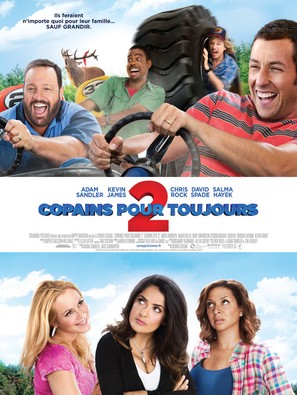 Grown Ups 2 - French Movie Poster (thumbnail)