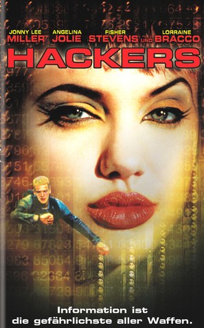 Hackers - German VHS movie cover (thumbnail)