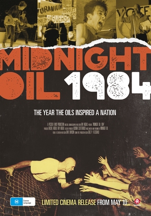 Midnight Oil: 1984 - Australian Movie Poster (thumbnail)