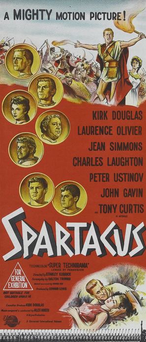 Spartacus - Australian Movie Poster (thumbnail)