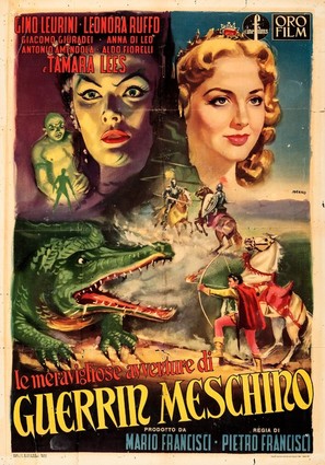 Le meravigliose avventure di Guerrin Meschino - Italian Movie Poster (thumbnail)