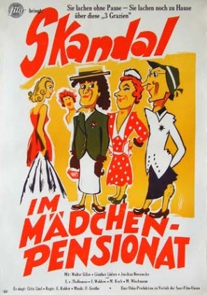 Skandal im M&auml;dchenpensionat - German Movie Poster (thumbnail)