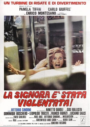 La signora &egrave; stata violentata - Italian Movie Poster (thumbnail)