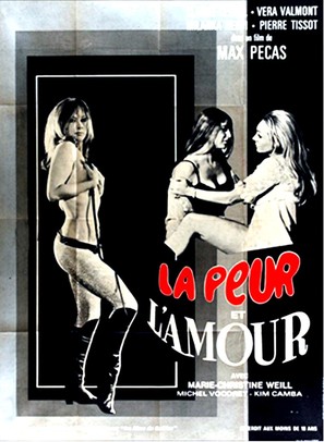 La peur et l&#039;amour - French Movie Poster (thumbnail)