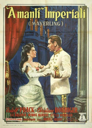 Kronprinz Rudolfs letzte Liebe - Italian Movie Poster (thumbnail)