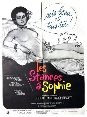 Les stances &agrave; Sophie - French Movie Poster (thumbnail)